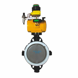 PTFE Lined On-Off Butterfly Valves