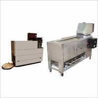 Chapatti (Roti) Making Machine - 1500 Watt Power, Automatic Operation | Silver, 16 Pcs/min Production Capacity, 1 Year Warranty