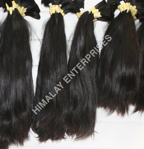 Natural Black Virgin Bulk Straight Hair