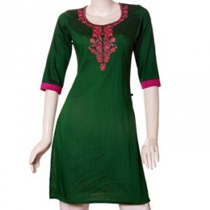 Embroidered Long Kurta