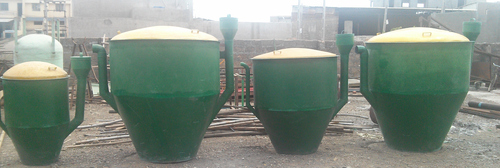 Ms/Ss Kitchen Waste Biogas Plant
