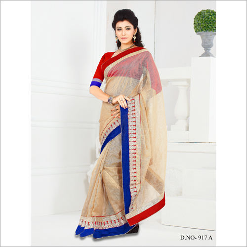 Designer Border Sarees