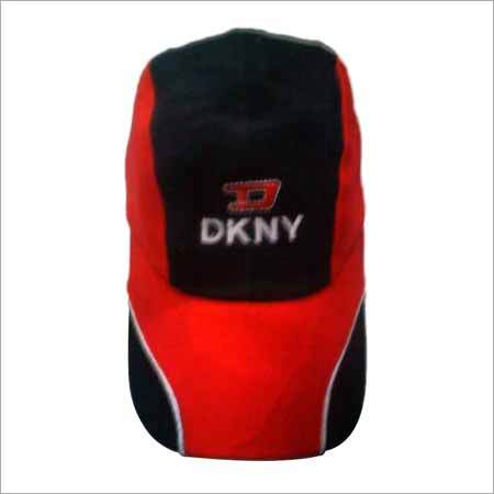 Red With Black Promotional Sports Caps