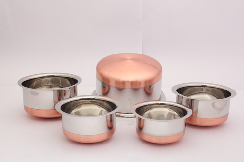 Stainless Steel copper bottom Set
