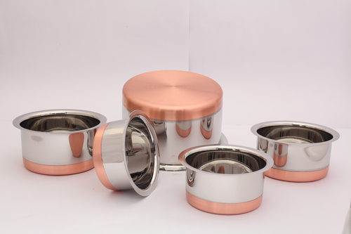Stainless Steel Copper bottom sets