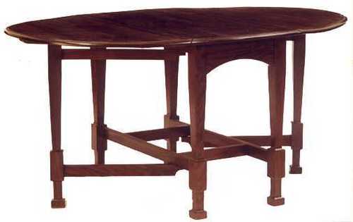 Handmade Wooden Extendable Table