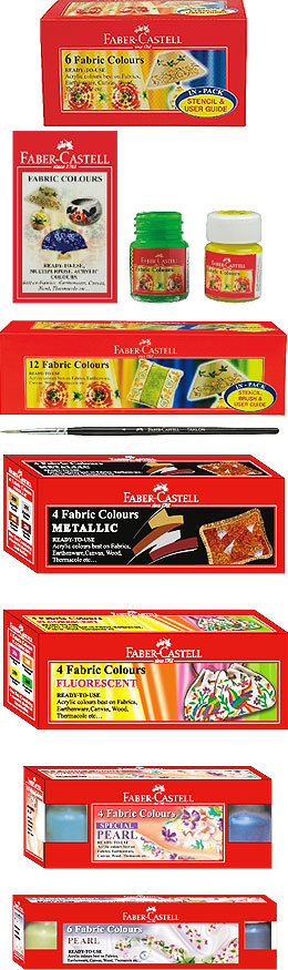 A Faber - Castell Fabric Colours