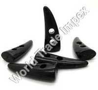 Black Buffalo Horn Toggles