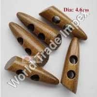 Brown Handmade Horn Toggles