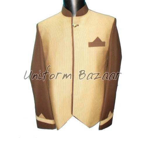 Catering Jackets - Polyester Blend, S-XXL, Beige | Stylish Design, Durable Fabric, Comfortable Fit, Zipper Closure, Two Pockets