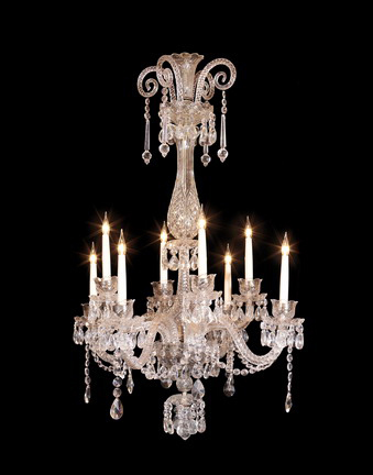 Silver Glass Richmond Chandelier