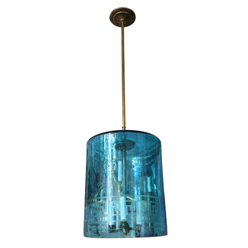 Sky Blue Hanging Lamp