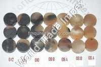 Cow Horn Blanks - Solid, Small To Large Size, Round Shape | Customizable Color Options, Antique Style, Email For Full Catalog