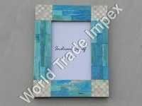 Hand Carved Horn Photo Frame Perfect Binding