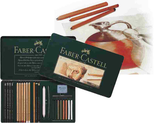Faber - Castell Pitt Monochrome artists' Pencils & Crayons