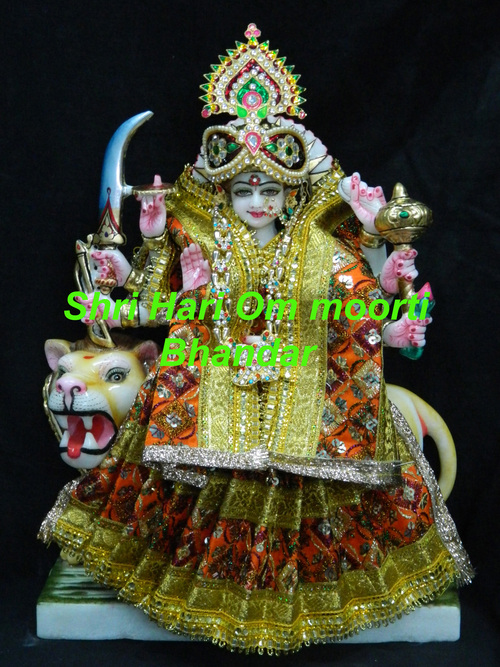 Marble Durga Statue