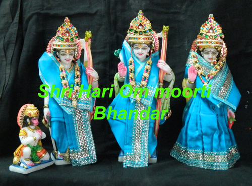 Marble Ram Darbar Moorti