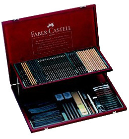 Faber Castell Pitt Artist Wooden Case