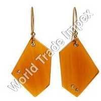 Horn Earrings - Horn Material, Standard Size | Drop Earrings For Women, Perfect For Gifts And Parties