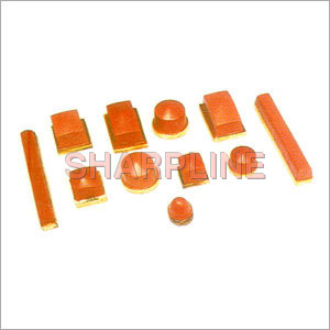 Pad Printing Rubber Pads - Silicone Rubber, Variable Sizes, Orange, Shore A Hardness | Durable, Customizable Shapes, Temperature Resistant 150°C