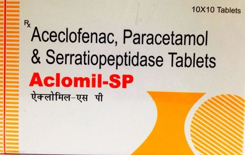 Aceclofenac PCM & Serratiopeptidase