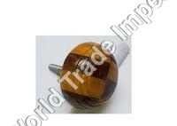 Brown Wooden Cabinet Door Knobs