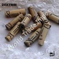 Brown Horn Antique Beads