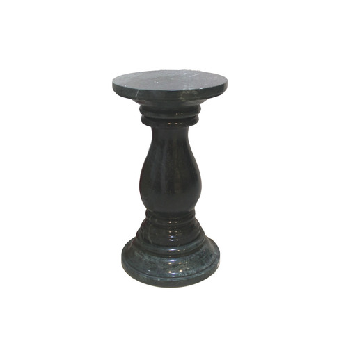 Green Marble Pedestal Set
