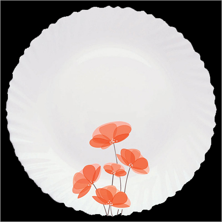 Round Opalglass Dinner Plates