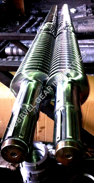 Twin Conical Feed Screws