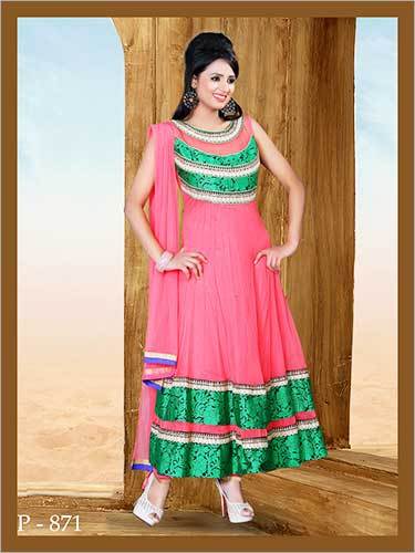 Printed Anarkali Suit