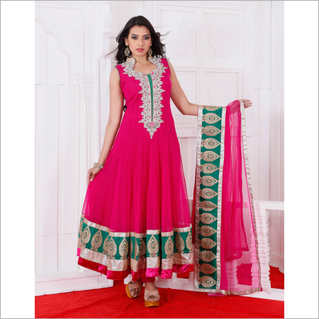 Embroidered Anarkali Suits