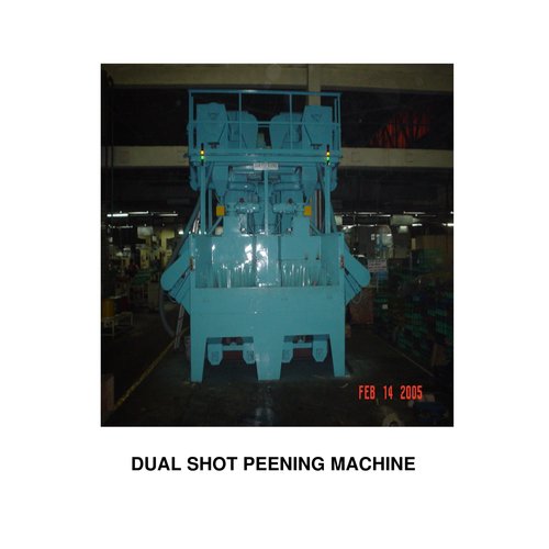 Dual Shot Peening Machine