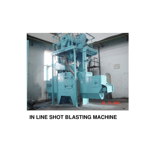 In Line Shot Blasting Machine