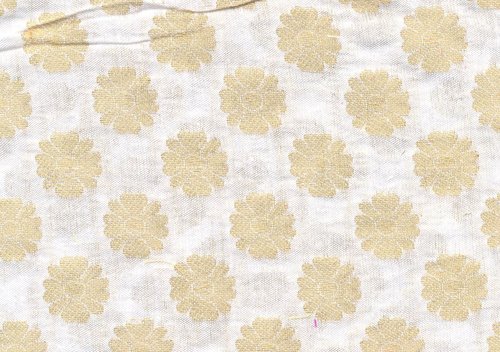 Chanderi Gold Jacquard Fabrics