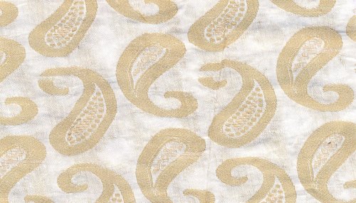 Chanderi Gold Jacquard Fabrics