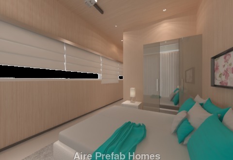 Prefab Homes - Steel Frame, Customizable Dimensions | Eco-Friendly, Durable, Fast Assembly, LEED Eligible, High Insulation R-Value