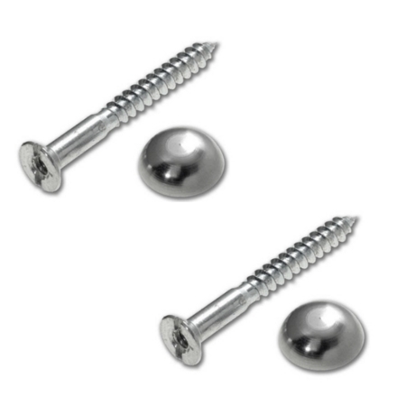 Brass wooden Mirror Screw