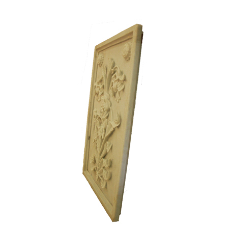 Mughal style Carved Marble panel
