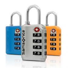 SamsoniteA 4 Dial Combi Lock