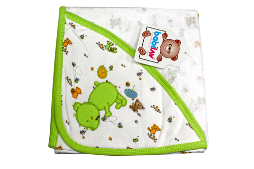 Baby Hood Towel - Printed