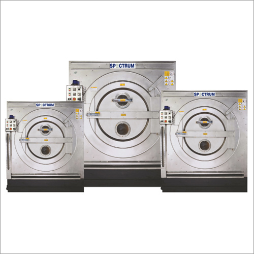 Apparel Processing Machine with Low Spin Extract