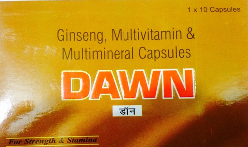 Ginseng,Multivitamin & Multimineral capsules