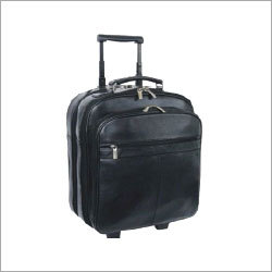 Leather Trolley Bag