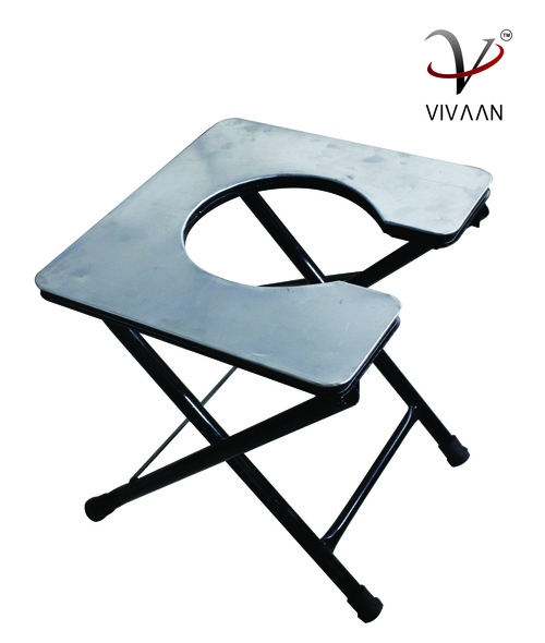 ALUMINIUM COMMODE STOOL