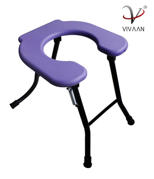 PVC HEAVY COMMODE ROUND