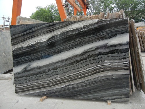 Black Magnum - 2cm Thick Slab, Polished Black Finish, Easy to Clean, Attractive Look, Non Water-Absorbent, Rigid Design
