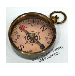 Copper dial compass