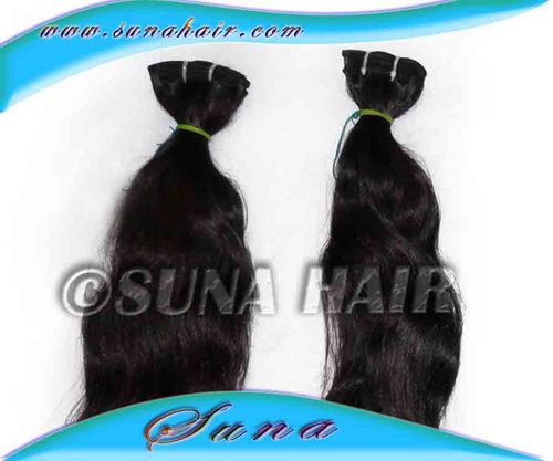 Natural 100% persant virgin indian body wavy good quality hair extension