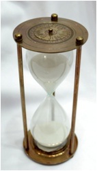 Sand Timer with calender